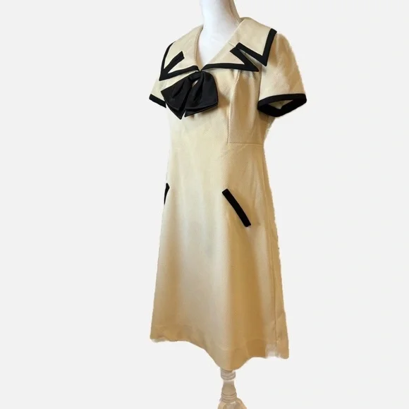 Vintage Fred Rothschild Of California A-Line Fit & Flare Midi Dress Size 16 - Picture 2 of 10